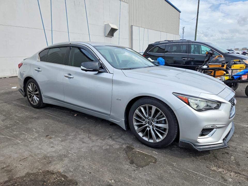 2018 Infiniti Q50 მანქანა იყიდება აუქციონზე, vin: JN1EV7AP3JM360274, აუქციონის ნომერი: 56410306