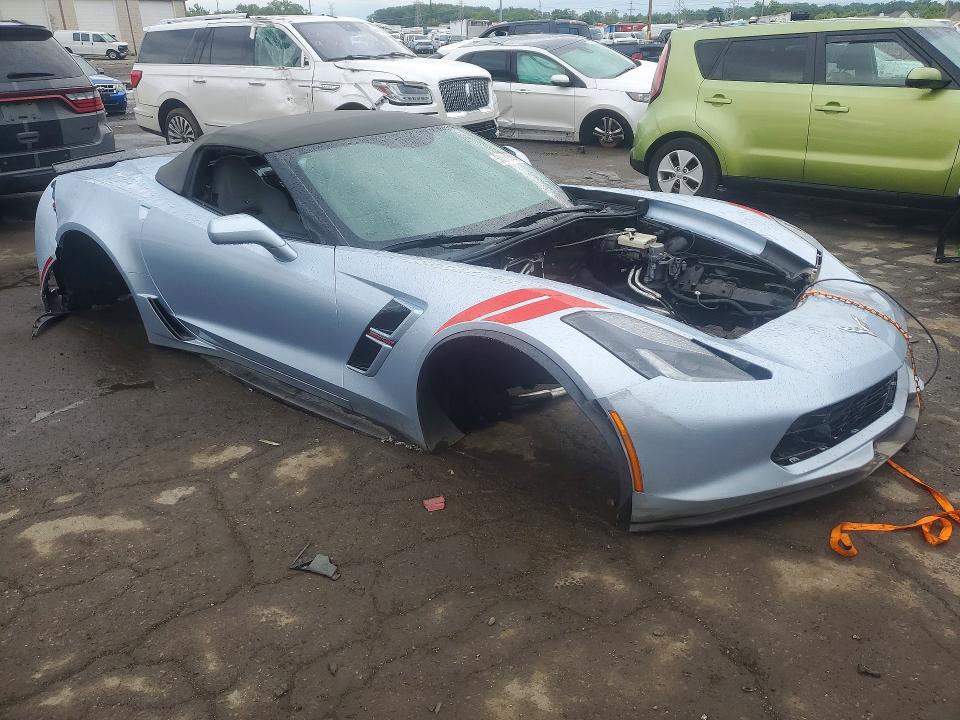 Продаж на аукціоні авто 2017 Chevrolet Corvette, vin: 1G1YY3D76H5113981, номер лоту: 58617446