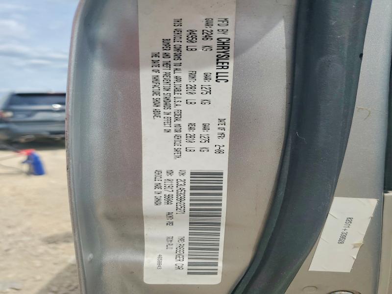 57236796 :رقم المزاد ، 2C3LA53G98H225271 vin ، 2008 Chrysler 300 مزاد بيع