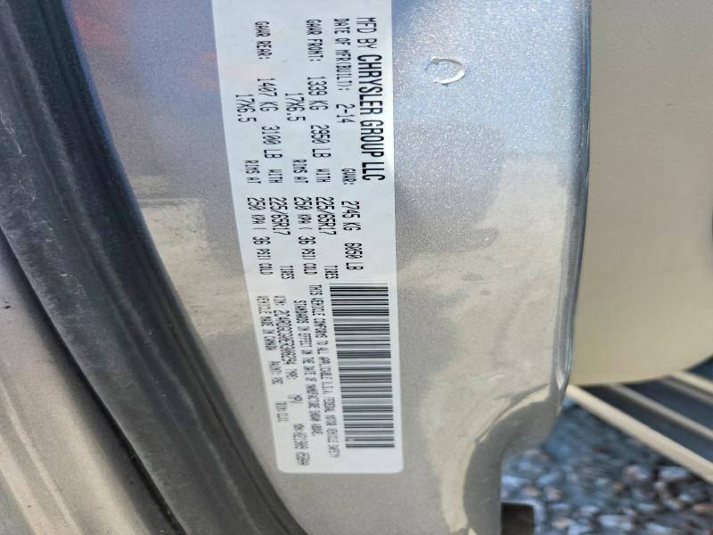 2014 Dodge Grand Caravan მანქანა იყიდება აუქციონზე, vin: 2C4RDGCG0ER308294, აუქციონის ნომერი: 55240416