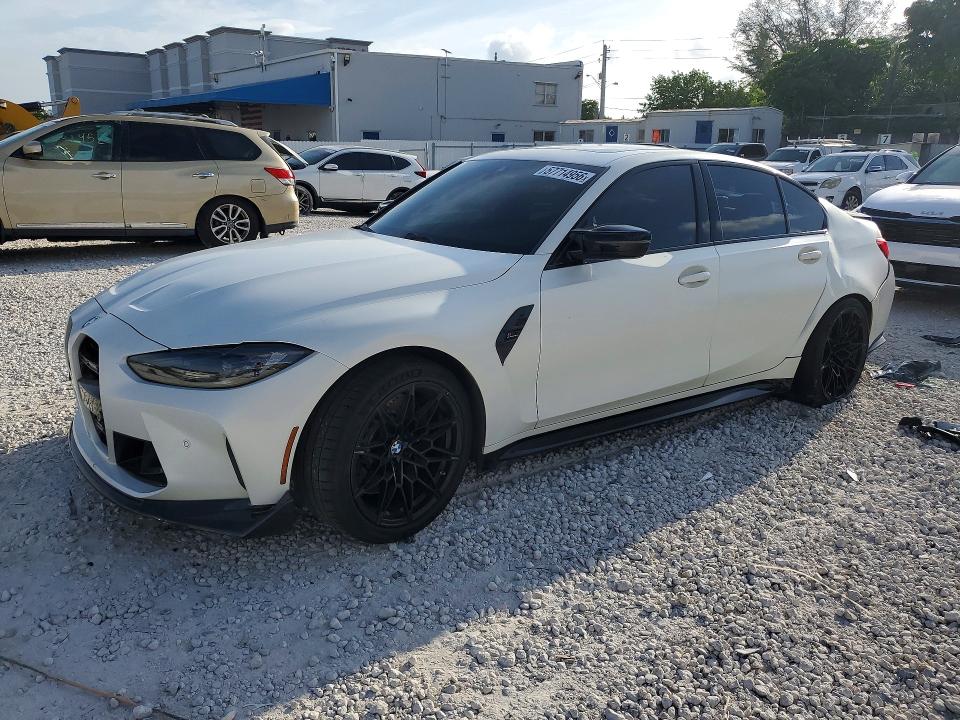 2021 Bmw M3 მანქანა იყიდება აუქციონზე, vin: WBS33AY05MFL34986, აუქციონის ნომერი: 57714956
