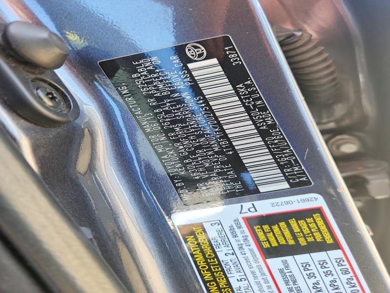 2013 Toyota Camry მანქანა იყიდება აუქციონზე, vin: 4T1BF1FK7DU275445, აუქციონის ნომერი: 58304726