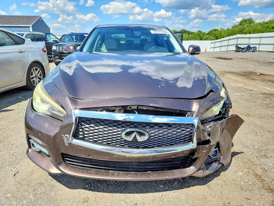Aukcja sprzedaży 2014 Infiniti Q50, vin: JN1BV7AR9EM683870, numer aukcji: 58197506