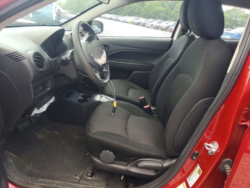 2021 Mitsubishi Mirage მანქანა იყიდება აუქციონზე, vin: ML32AUHJ7MH000758, აუქციონის ნომერი: 58957106