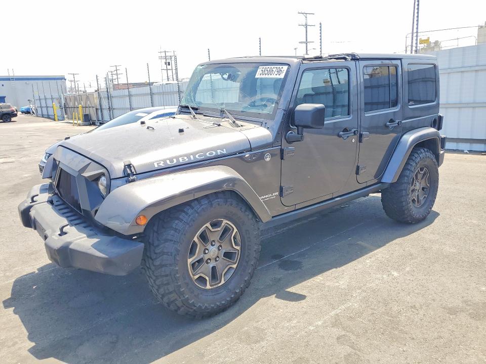 Продажа на аукционе авто 2014 Jeep Wrangler, vin: 1C4BJWFG2EL256742, номер лота: 58586796