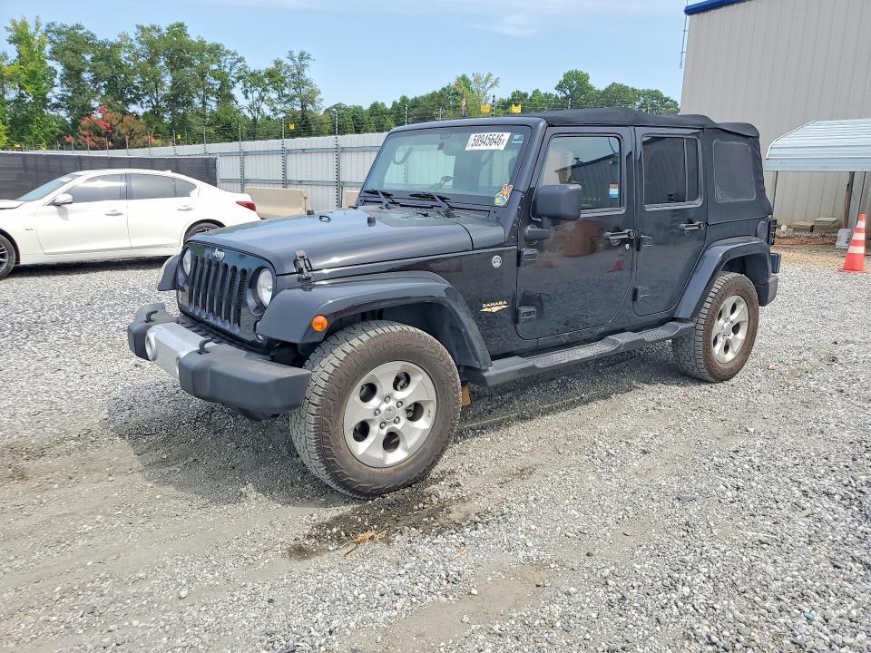58945646 :رقم المزاد ، 1C4BJWEGXEL292891 vin ، 2014 Jeep Wrangler Unlimited مزاد بيع