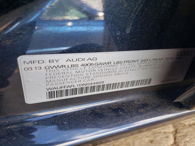 Продажа на аукционе авто 2013 Audi A4, vin: WAUFFAFL1DN044899, номер лота: 56640026