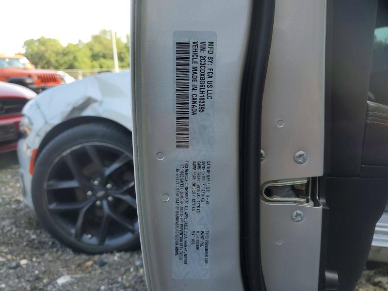 Продажа на аукционе авто 2020 Dodge Charger, vin: 2C3CDXBG6LH183395, номер лота: 59082046
