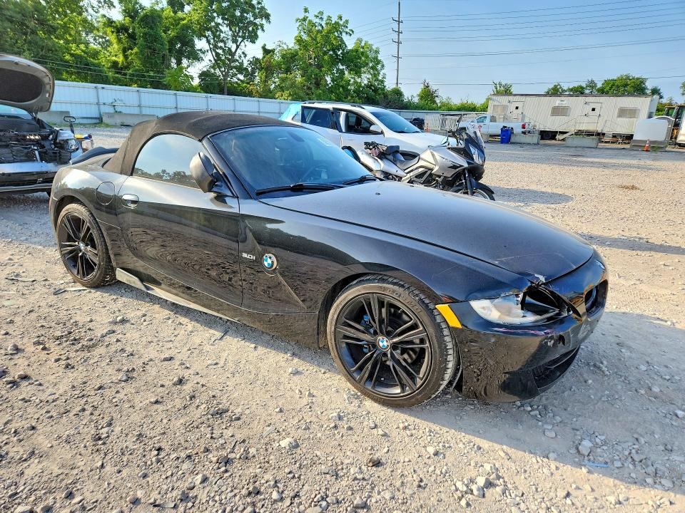 2007 Bmw Z4 მანქანა იყიდება აუქციონზე, vin: 4USBU33597LW71739, აუქციონის ნომერი: 58530206