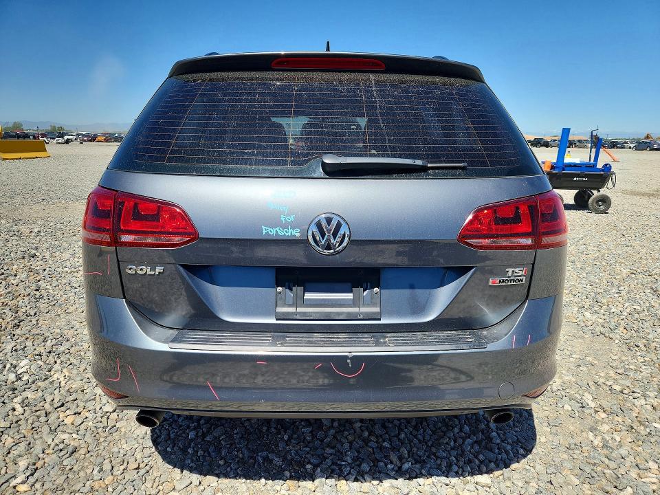 2017 Volkswagen Golf Sportwagen მანქანა იყიდება აუქციონზე, vin: 3VW017AUXHM538122, აუქციონის ნომერი: 55931506