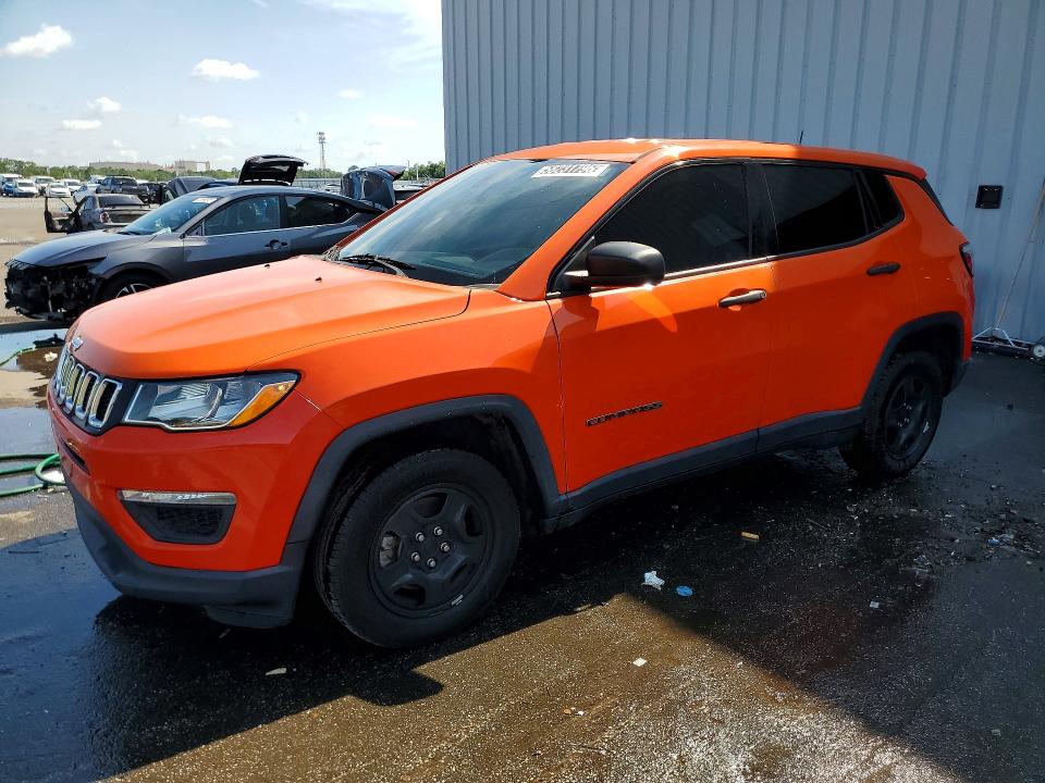 Aukcja sprzedaży 2018 Jeep Compass, vin: 3C4NJCAB9JT140007, numer aukcji: 58231796