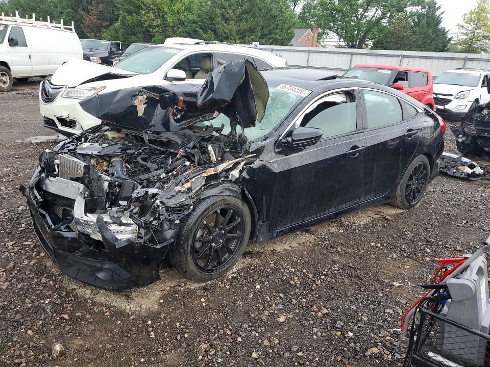 Продажа на аукционе авто 2016 Honda Civic, vin: 2HGFC1F77GH634618, номер лота: 56704236