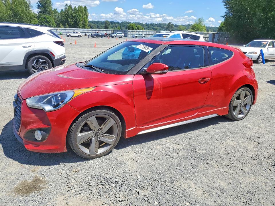 Auction sale of the 2013 Hyundai Veloster, vin: KMHTC6AE3DU173278, lot number: 57729856