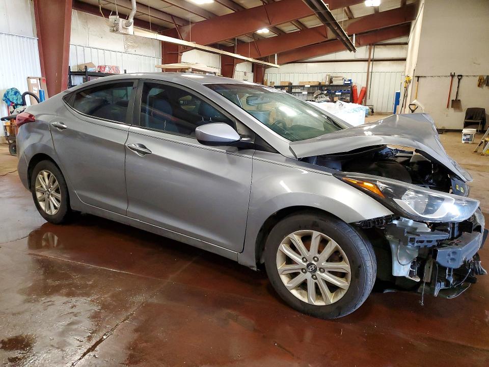 55539446 :رقم المزاد ، 5NPDH4AE9FH597429 vin ، 2015 Hyundai Elantra مزاد بيع