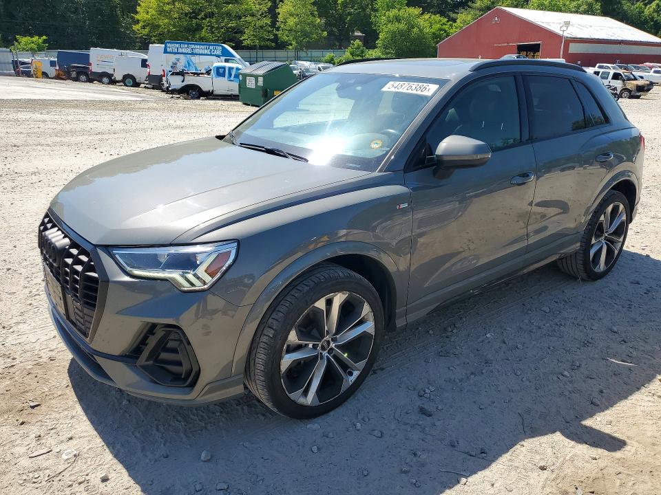 54876386 :رقم المزاد ، WA1EECF35N1075234 vin ، 2022 Audi Q3 مزاد بيع