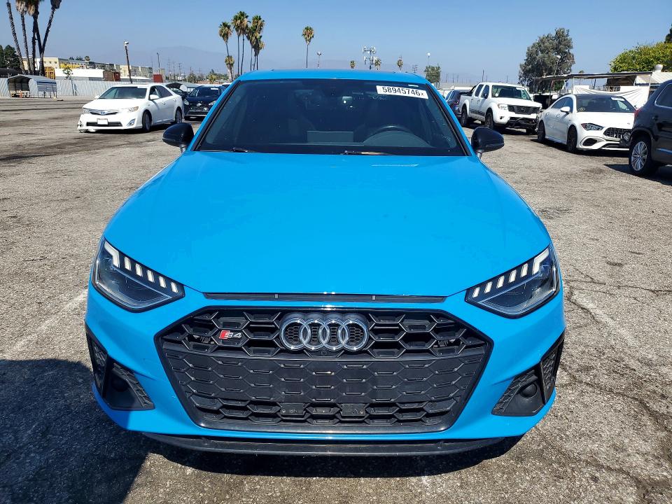 Продаж на аукціоні авто 2020 Audi S4, vin: WAUB4AF4XLA051739, номер лоту: 58945746