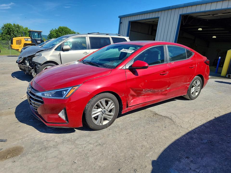 Продажа на аукционе авто 2020 Hyundai Elantra, vin: KMHD84LF2LU027999, номер лота: 55423776