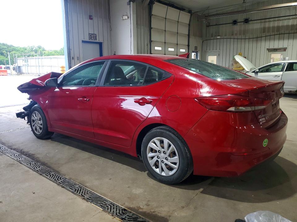 Продажа на аукционе авто 2017 Hyundai Elantra, vin: KMHD74LF7HU315656, номер лота: 58131616