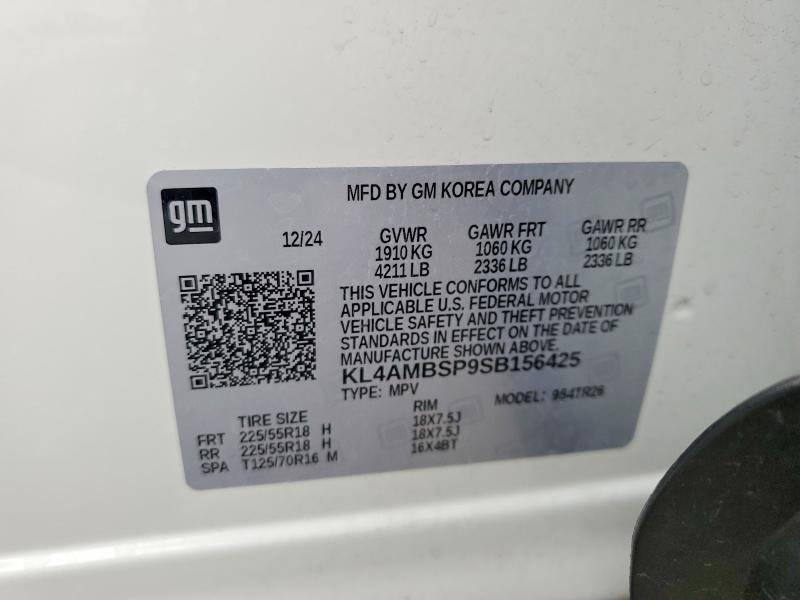 Aukcja sprzedaży 2025 Buick Encore Gx, vin: KL4AMBSP9SB156425, numer aukcji: 85619605