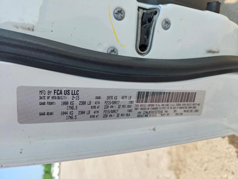 Продажа на аукционе авто 2015 Jeep Patriot, vin: 1C4NJRFB3FD272236, номер лота: 59542096