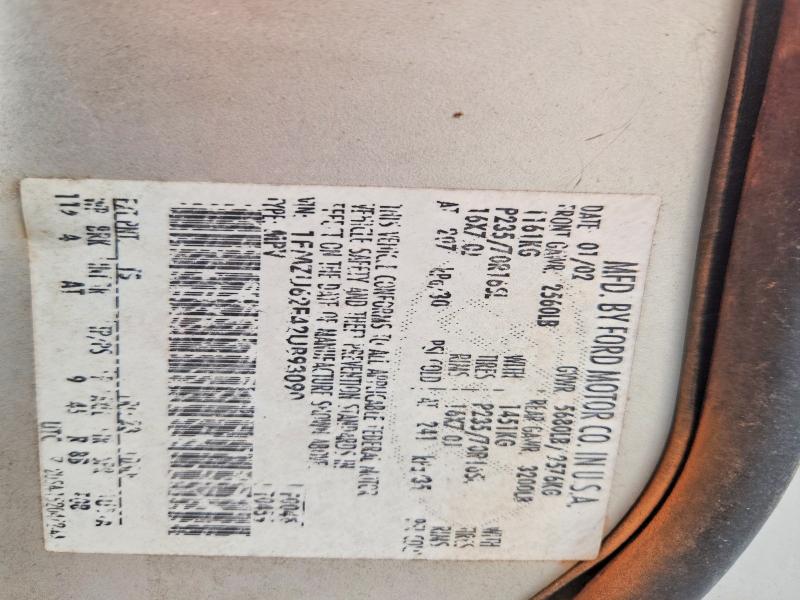 Aukcja sprzedaży 2002 Ford Explorer, vin: 1FMZU62E42UB93090, numer aukcji: 57187856