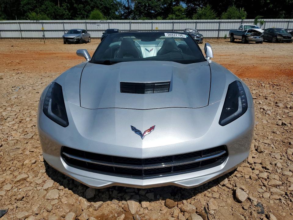 56822186 :رقم المزاد ، 1G1YD3D73E5133791 vin ، 2014 Chevrolet Corvette مزاد بيع