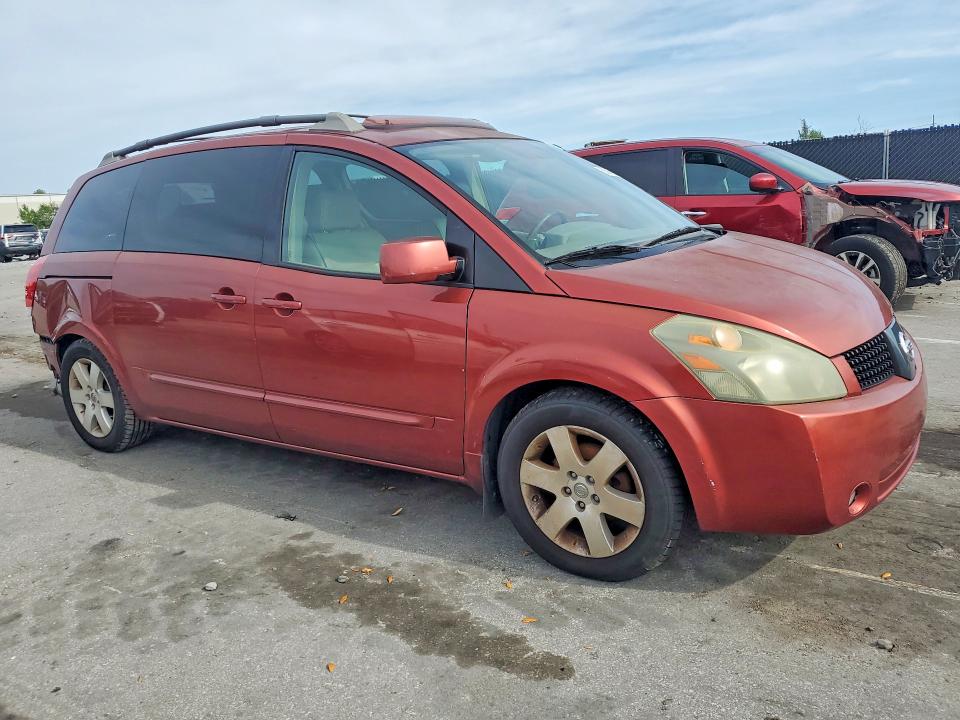 Продажа на аукционе авто 2005 Nissan Quest, vin: 5N1BV28U65N125586, номер лота: 56045166