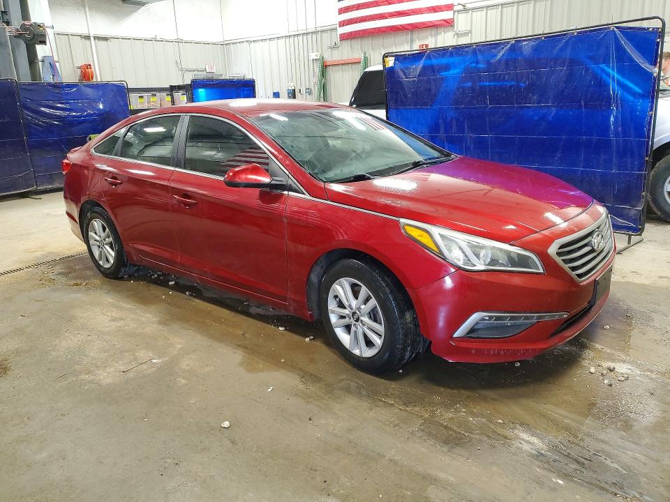 2015 Hyundai Sonata მანქანა იყიდება აუქციონზე, vin: 5NPE24AF4FH176961, აუქციონის ნომერი: 57545316