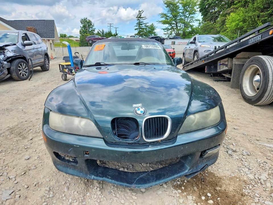 58713396 :رقم المزاد ، 4USCH9344YLF86976 vin ، 2000 Bmw Z3 مزاد بيع