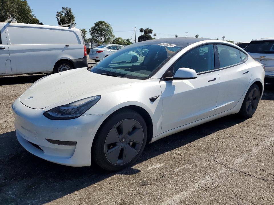 Aukcja sprzedaży 2022 Tesla Model 3, vin: 5YJ3E1EA6NF245903, numer aukcji: 56106696