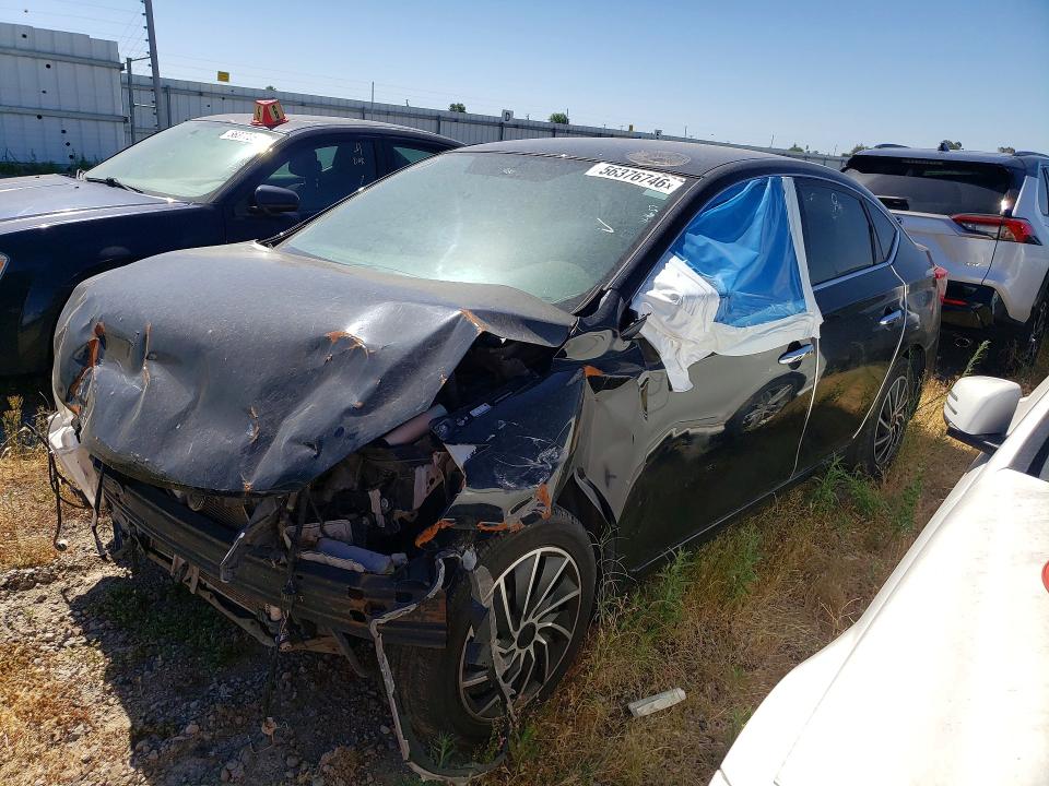 2013 Nissan Sentra მანქანა იყიდება აუქციონზე, vin: 3N1AB7AP2DL642038, აუქციონის ნომერი: 56376746