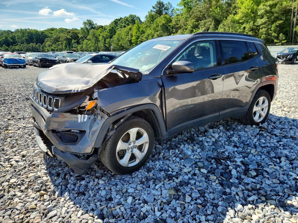 2018 Jeep Compass მანქანა იყიდება აუქციონზე, vin: 3C4NJDBB1JT481714, აუქციონის ნომერი: 57252966
