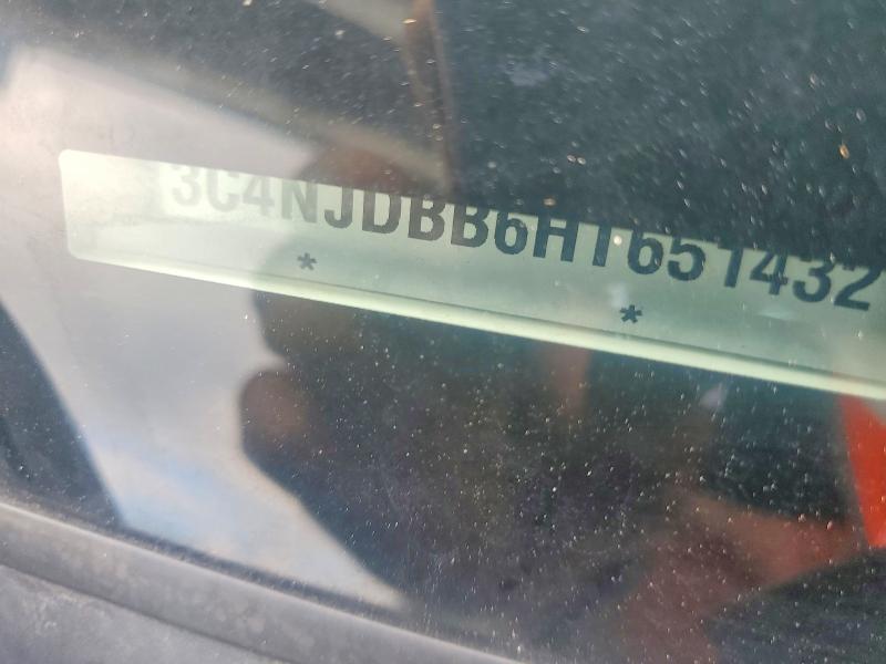 Aukcja sprzedaży 2017 Jeep Compass, vin: 3C4NJDBB6HT651432, numer aukcji: 57729896