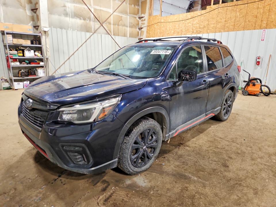 59347116 :رقم المزاد ، JF2SKARC6MH567375 vin ، 2021 Subaru Forester مزاد بيع