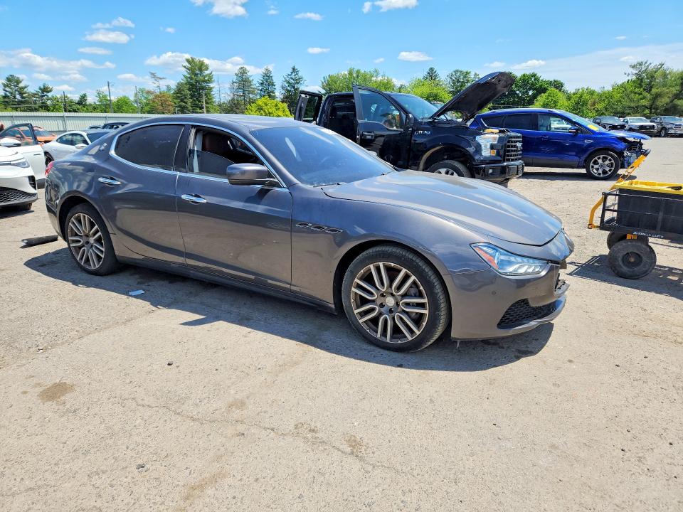Продажа на аукционе авто 2015 Maserati Ghibli, vin: ZAM57RTA7F1134643, номер лота: 55453546