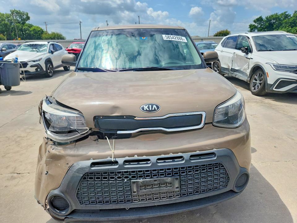 2016 Kia Soul მანქანა იყიდება აუქციონზე, vin: KNDJN2A25G7270036, აუქციონის ნომერი: 58542886