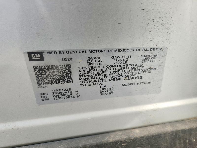 Продаж на аукціоні авто 2021 Gmc Terrain, vin: 3GKALTEV6ML319093, номер лоту: 56071456