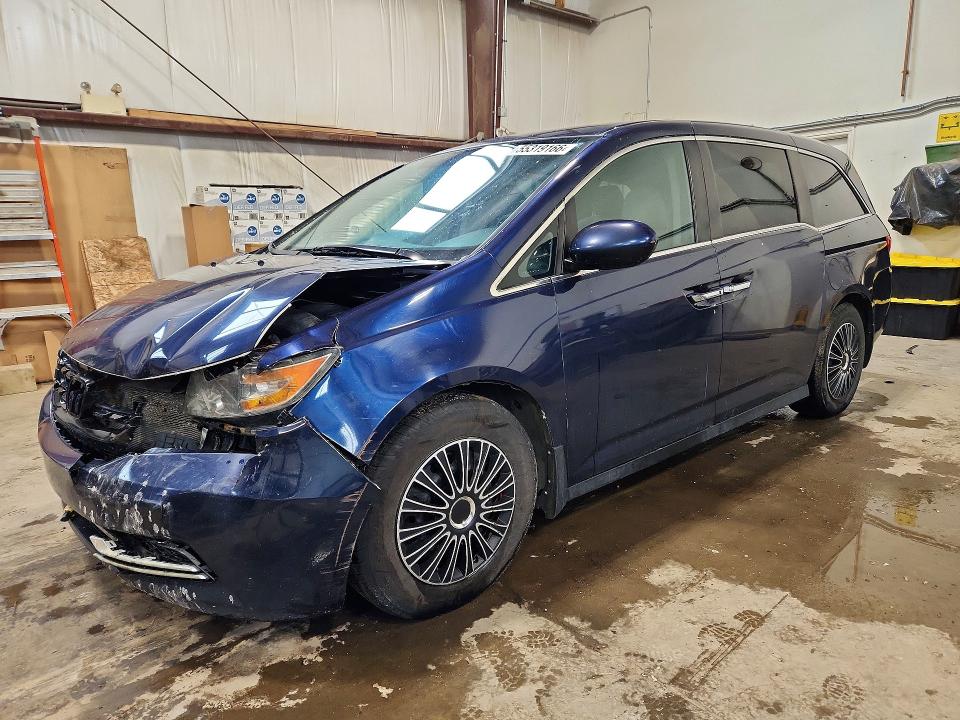 2015 Honda Odyssey მანქანა იყიდება აუქციონზე, vin: 5FNRL5H42FB503610, აუქციონის ნომერი: 55319166