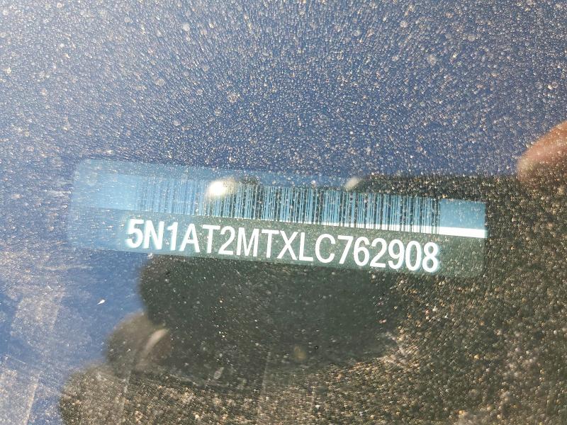 58555166 :رقم المزاد ، 5N1AT2MTXLC762908 vin ، 2020 Nissan Rogue مزاد بيع