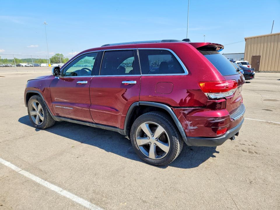 2016 Jeep Grand Cherokee მანქანა იყიდება აუქციონზე, vin: 1C4RJFBG7GC495534, აუქციონის ნომერი: 55614496
