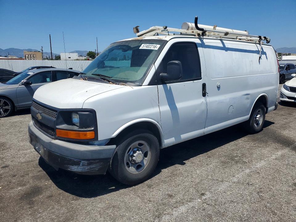 2012 Chevrolet Express G2500 მანქანა იყიდება აუქციონზე, vin: 1GCWGFCBXC1124166, აუქციონის ნომერი: 57402216