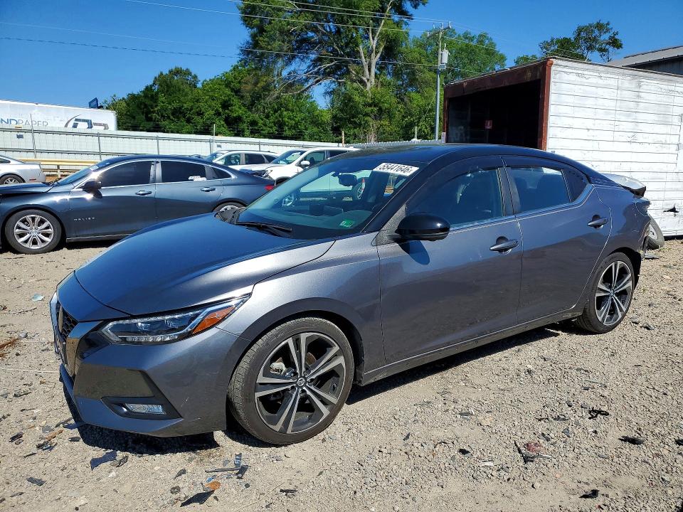 2020 Nissan Sentra მანქანა იყიდება აუქციონზე, vin: 3N1AB8DVXLY286715, აუქციონის ნომერი: 55441646