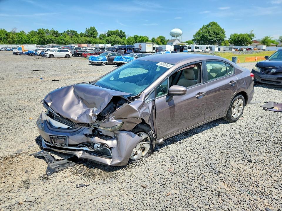 2014 Honda Civic მანქანა იყიდება აუქციონზე, vin: 19XFB2F59EE249253, აუქციონის ნომერი: 56829846