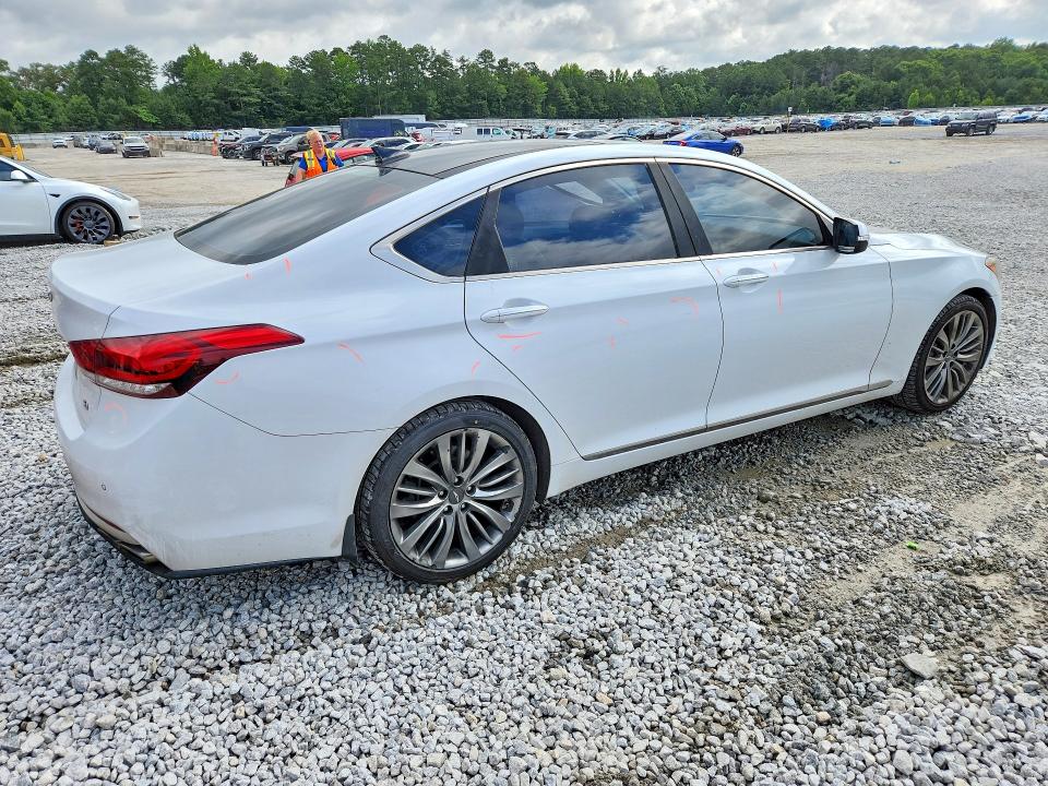 57174476 :رقم المزاد ، KMHGN4JF5HU173393 vin ، 2017 Genesis G80 مزاد بيع