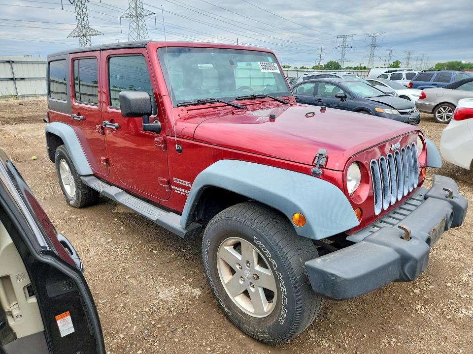55609056 :رقم المزاد ، 1J4BA3H17BL530367 vin ، 2011 Jeep Wrangler Unlimited مزاد بيع