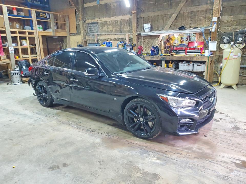 2017 Infiniti Q50 მანქანა იყიდება აუქციონზე, vin: JN1EV7AR3HM839371, აუქციონის ნომერი: 55980846