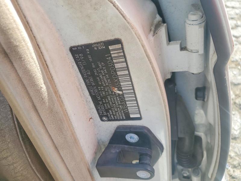 79135935 :رقم المزاد ، WBAGH8335XDP03041 vin ، 1999 Bmw 740 مزاد بيع