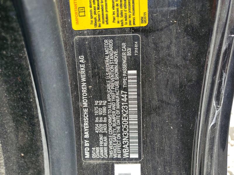 55819596 :رقم المزاد ، WBA3N3C50EK231447 vin ، 2014 Bmw 428 مزاد بيع