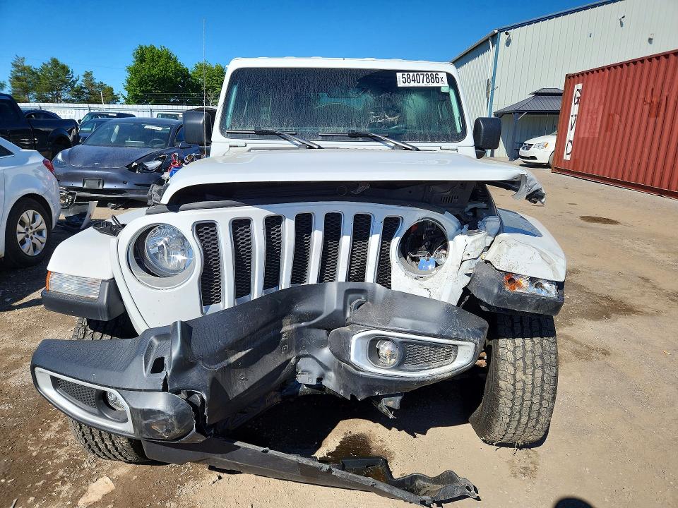 Продажа на аукционе авто 2021 Jeep Wrangler Unlimited, vin: 1C4HJXEG5MW843869, номер лота: 58407886