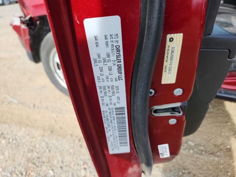 57687976 :رقم المزاد ، 1C4NJRBB1FD135673 vin ، 2015 Jeep Patriot مزاد بيع